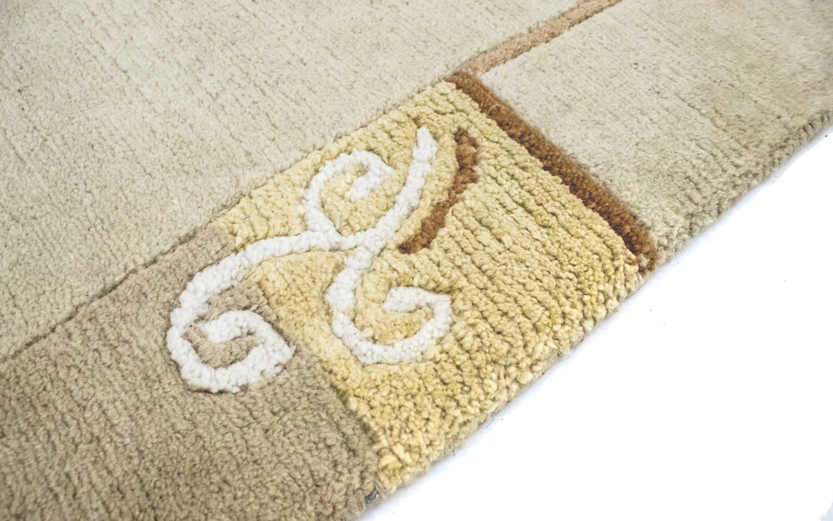 Nepal mattan - 180 x 124 cm - beige