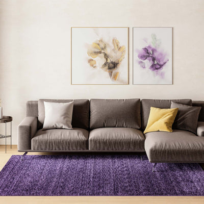 Gabbeh-matta - Softy - Raderad - Uni - rektangulär