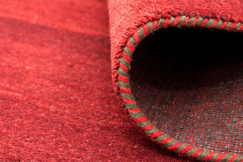 Gabbeh-matta - Indus - 182 x 119 cm - röd