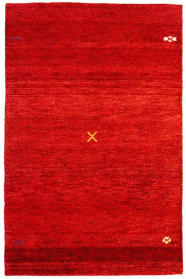 Gabbeh-matta - Indus - 182 x 115 cm - röd