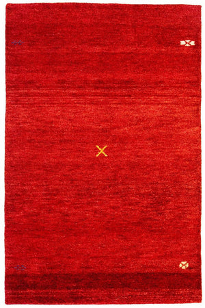 Gabbeh-matta - Indus - 182 x 115 cm - röd