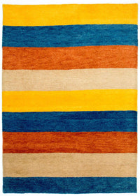 Gabbeh-matta - Indus - 194 x 137 cm - färgad