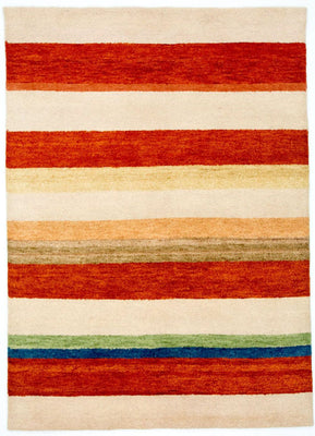 Gabbeh-matta - Indus - 196 x 139 cm - färgad