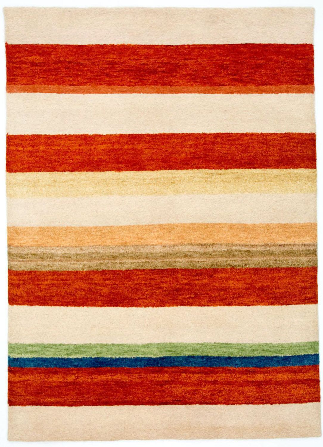 Gabbeh-matta - Indus - 196 x 139 cm - färgad