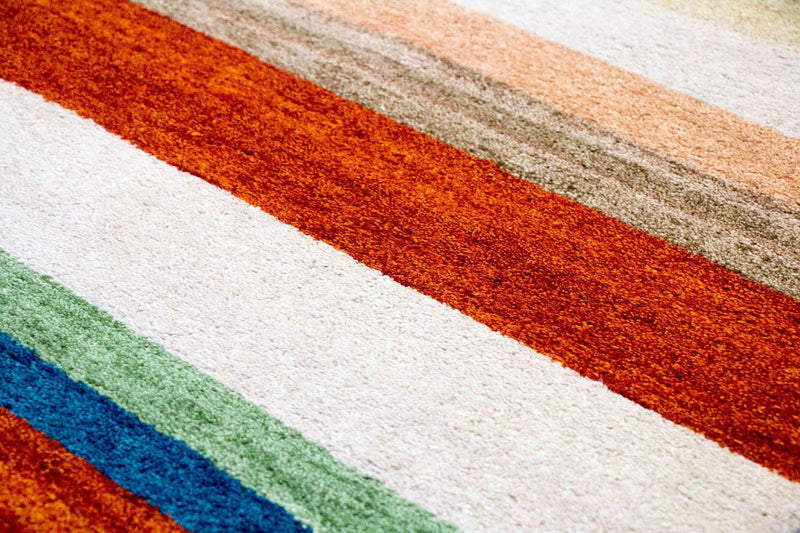 Gabbeh-matta - Indus - 196 x 139 cm - färgad