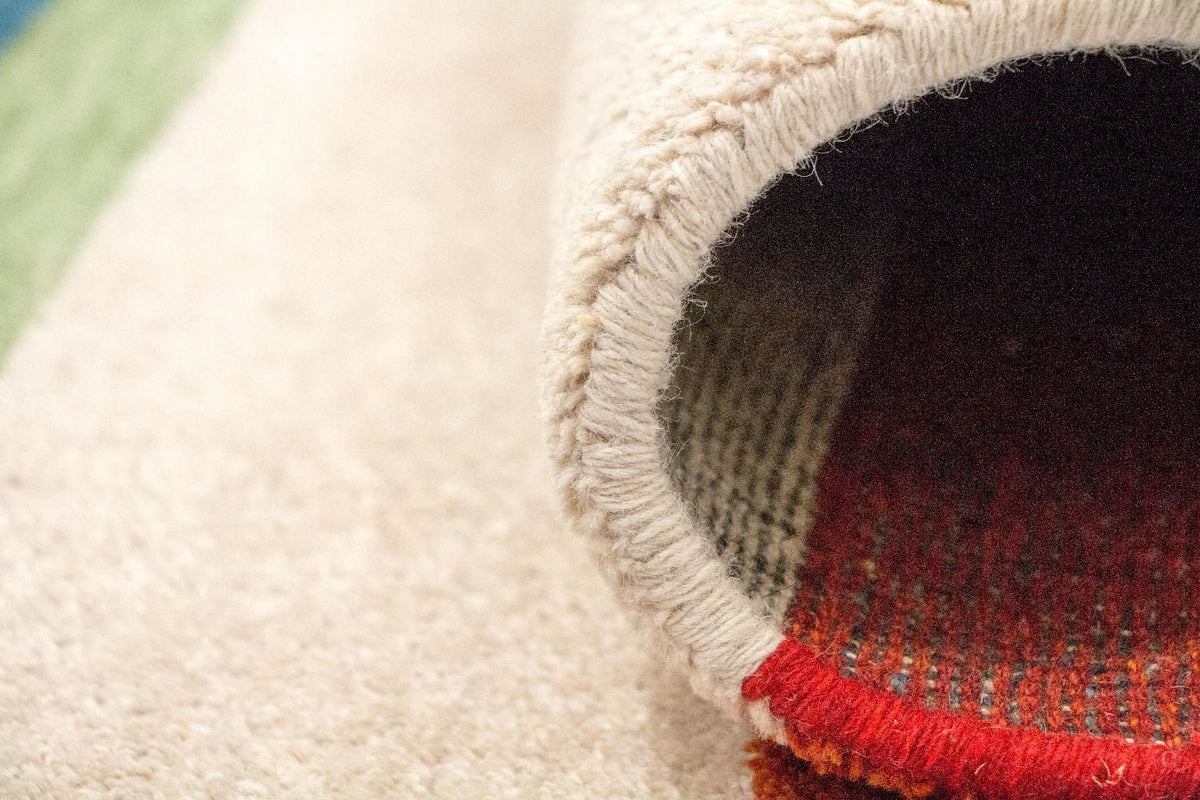 Gabbeh-matta - Indus - 196 x 139 cm - färgad