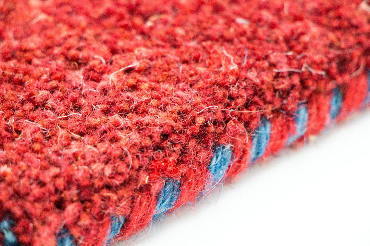 Gabbeh-matta - Indus - 248 x 168 cm - röd