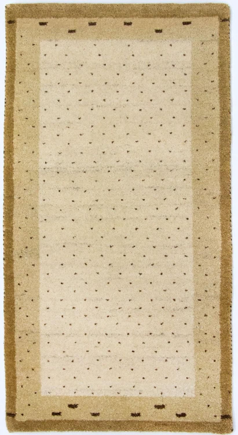 Gabbeh-matta - Indus - 136 x 72 cm - beige