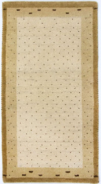 Gabbeh-matta - Indus - 136 x 72 cm - beige