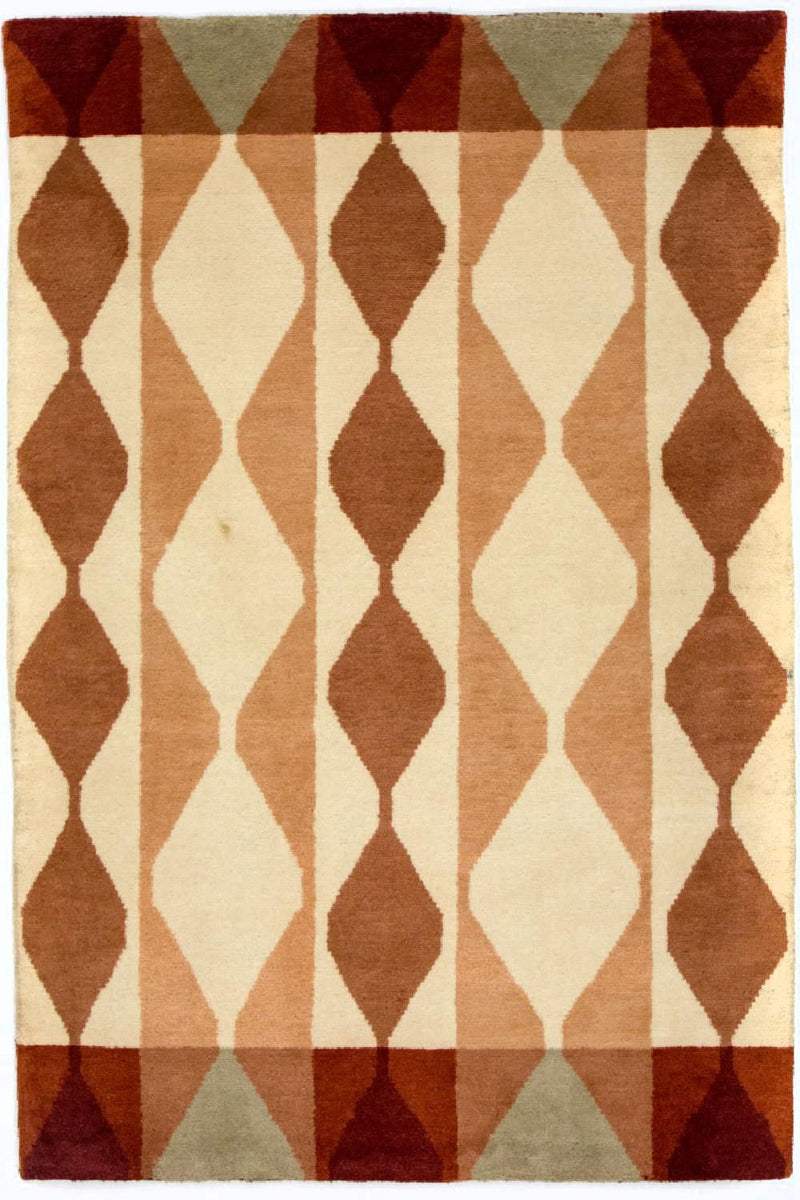 Gabbeh-matta - Indus - 182 x 119 cm - flerfärgad