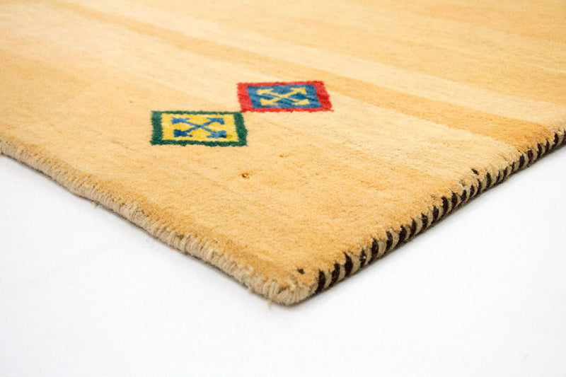 Gabbeh-matta - Indus - 193 x 121 cm - guld