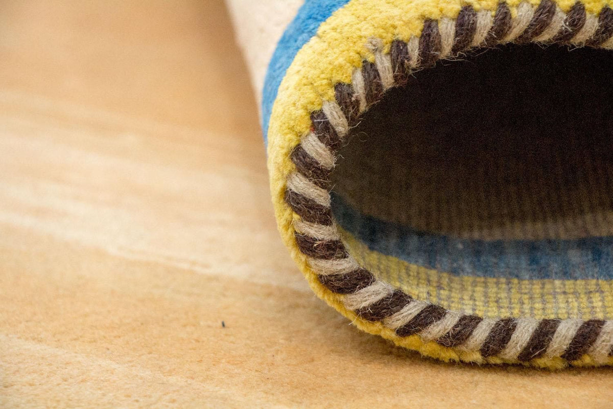 Gabbeh-matta - Indus - 193 x 121 cm - guld