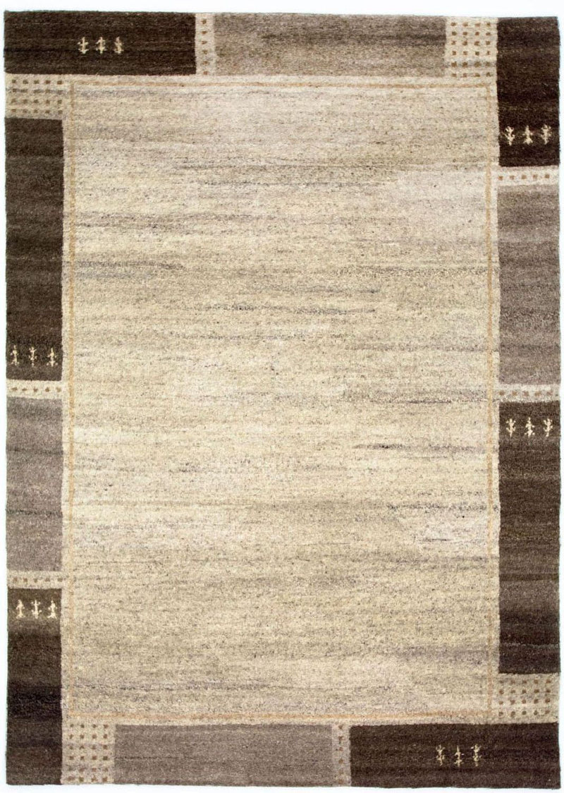 Gabbeh-matta - Indus - 200 x 139 cm - beige