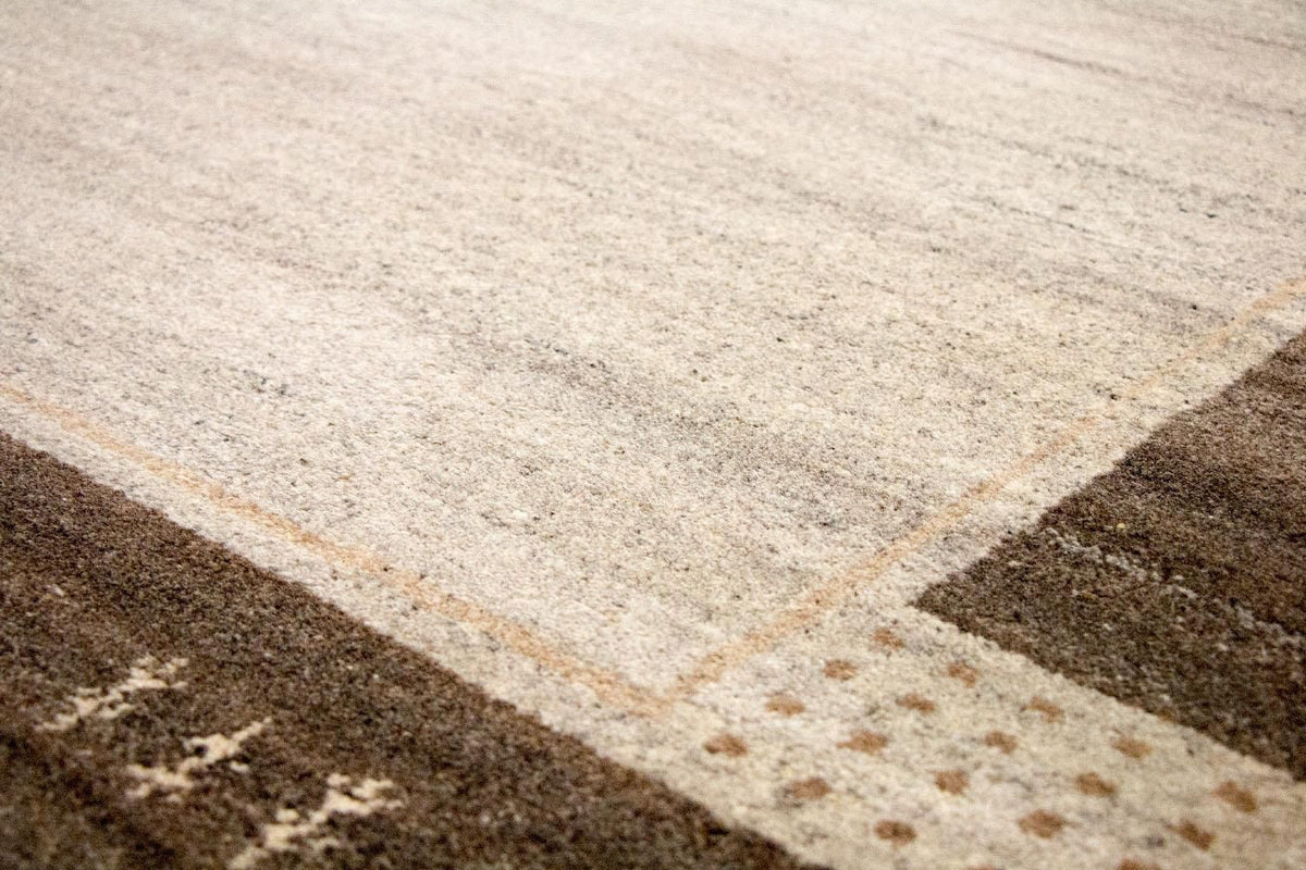 Gabbeh-matta - Indus - 200 x 139 cm - beige