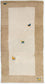 Gabbeh-matta - Indus - 140 x 70 cm - beige