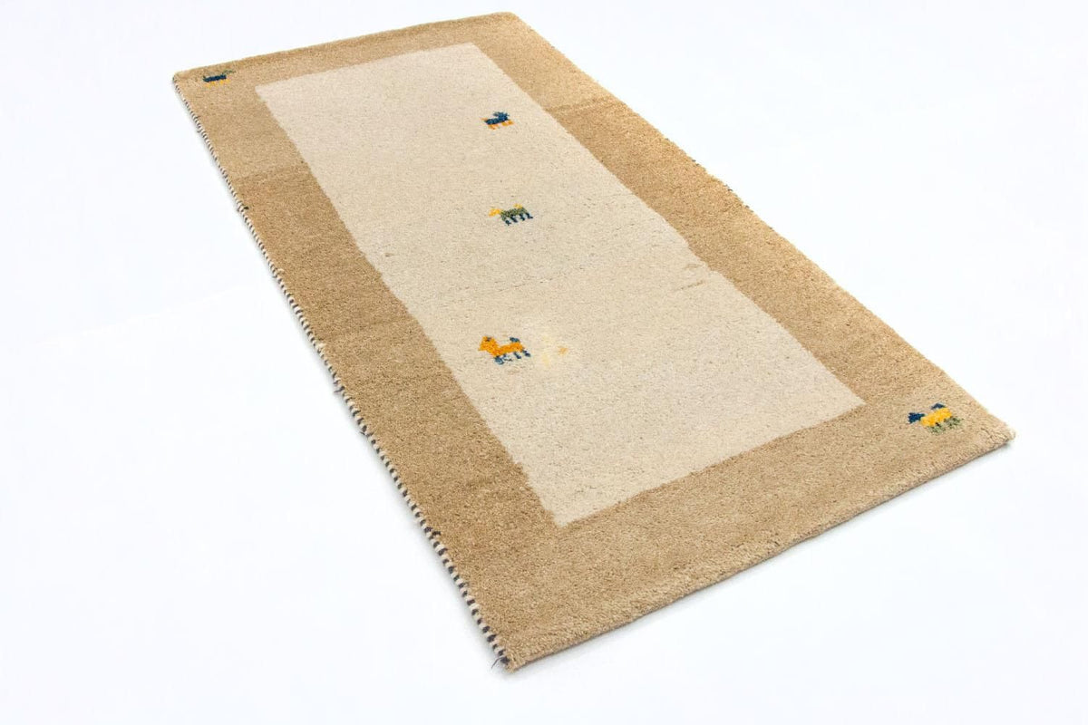 Gabbeh-matta - Indus - 140 x 70 cm - beige