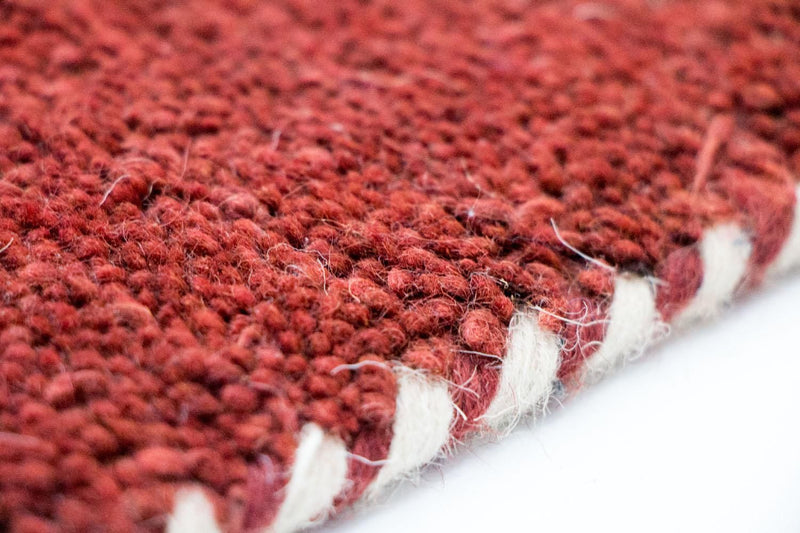 Gabbeh-matta - Indus - 242 x 175 cm - röd