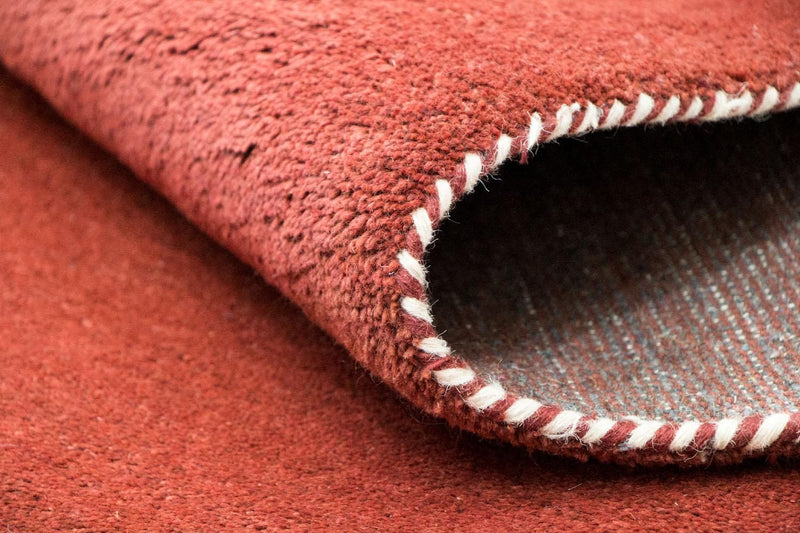 Gabbeh-matta - Indus - 242 x 175 cm - röd