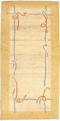 Gabbeh-matta - Indus - 140 x 70 cm - beige