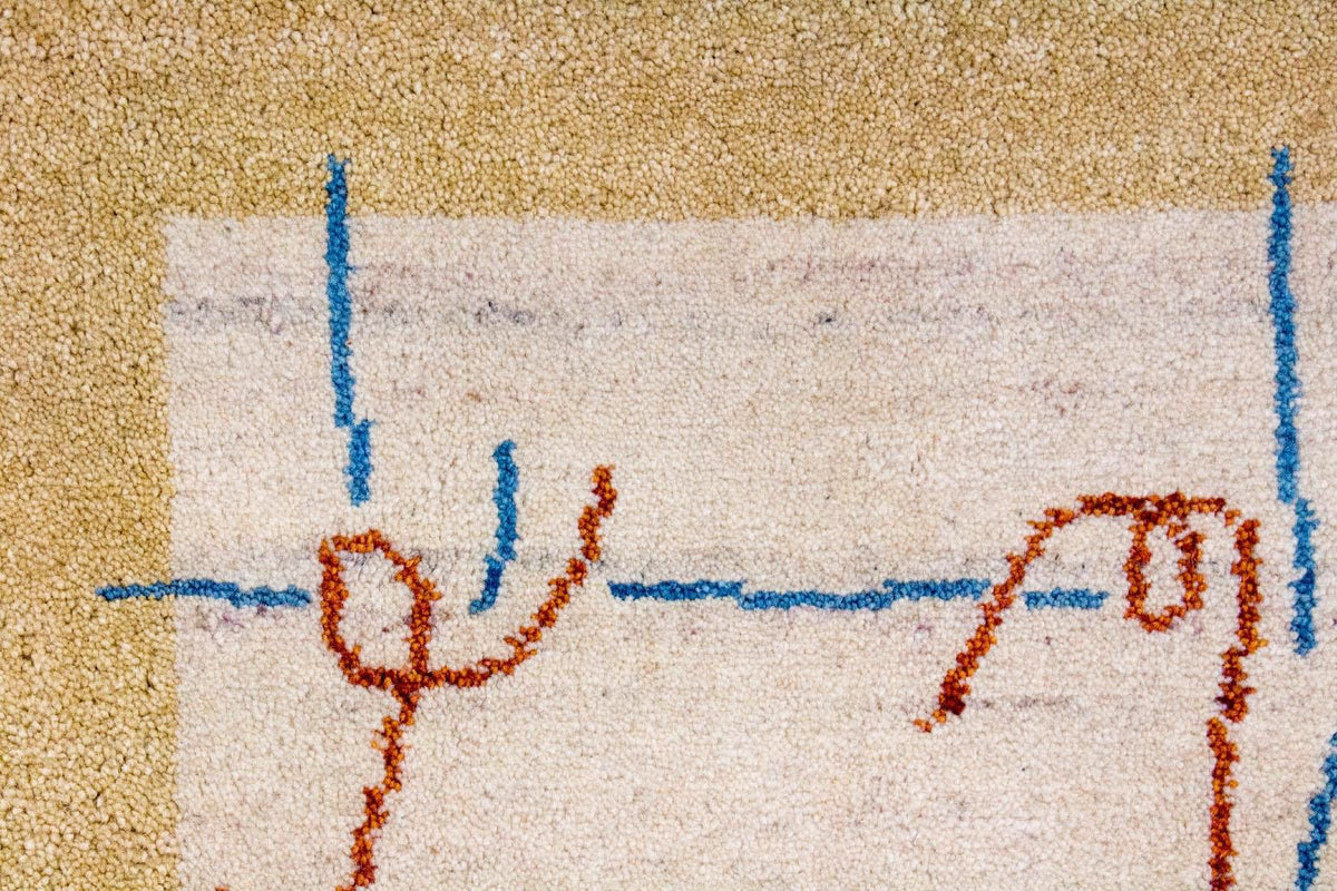 Gabbeh-matta - Indus - 140 x 70 cm - beige