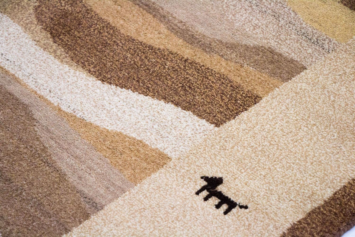 Gabbeh-matta - Indus - 203 x 140 cm - flerfärgad