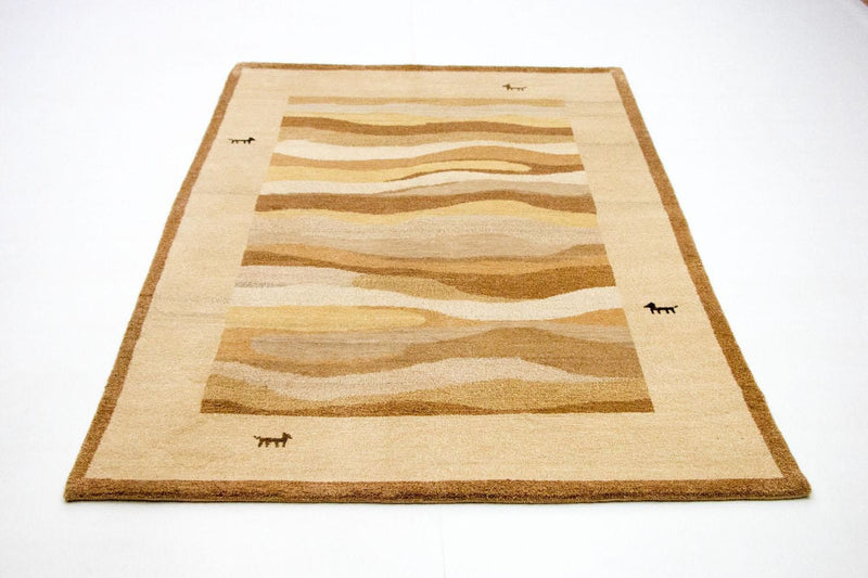 Gabbeh-matta - Indus - 203 x 140 cm - flerfärgad