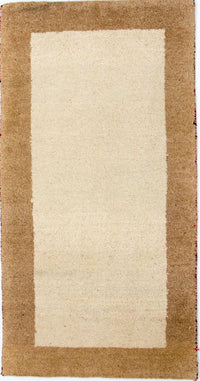 Gabbeh-matta - Indus - 132 x 68 cm - beige