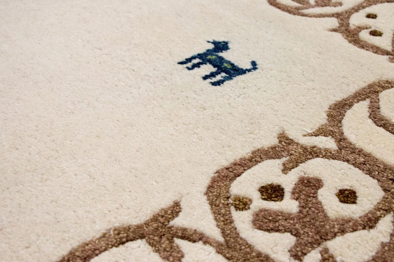 Gabbeh-matta - Indus - 228 x 155 cm - beige