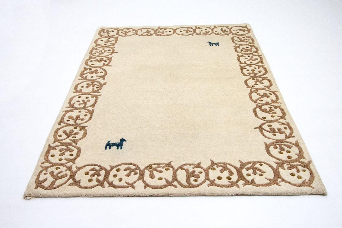 Gabbeh-matta - Indus - 228 x 155 cm - beige