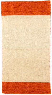 Gabbeh-matta - Indus - 140 x 70 cm - beige