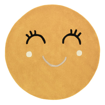 Barnens matta Happy - Ullmatta