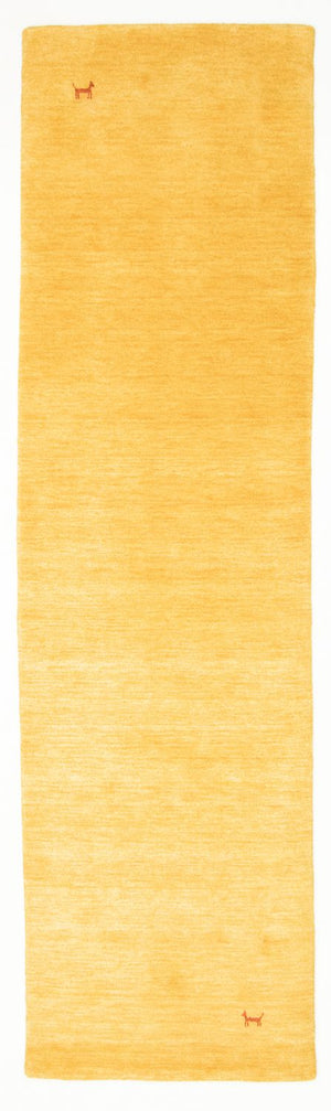 Runner Gabbeh-matta - Indus - 200 x 80 cm - guld