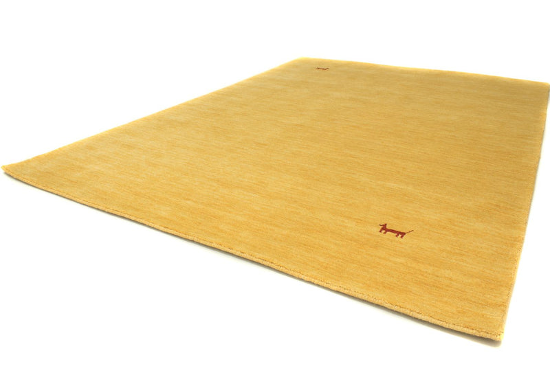 Gabbeh-matta - Indus - 250 x 200 cm - guld