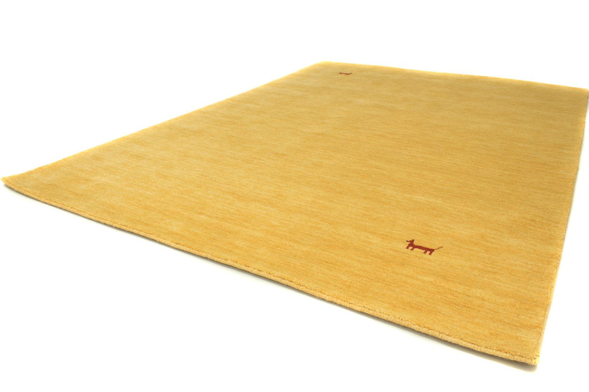 Gabbeh-matta - Softy - 300 x 250 cm - guld