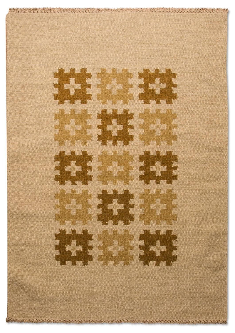 Modern kilim Mattan Erana - Ullmatta