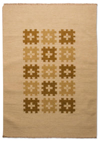 Modern kilim Mattan Erana - Ullmatta – product image