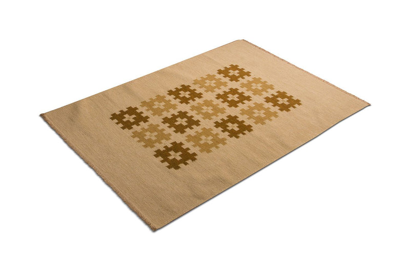 Modern kilim Mattan Erana - Ullmatta