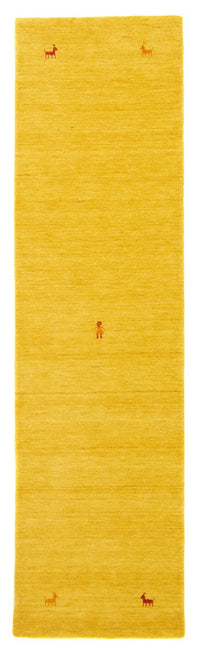 Runner Gabbeh-matta - Softy - 200 x 80 cm - guld