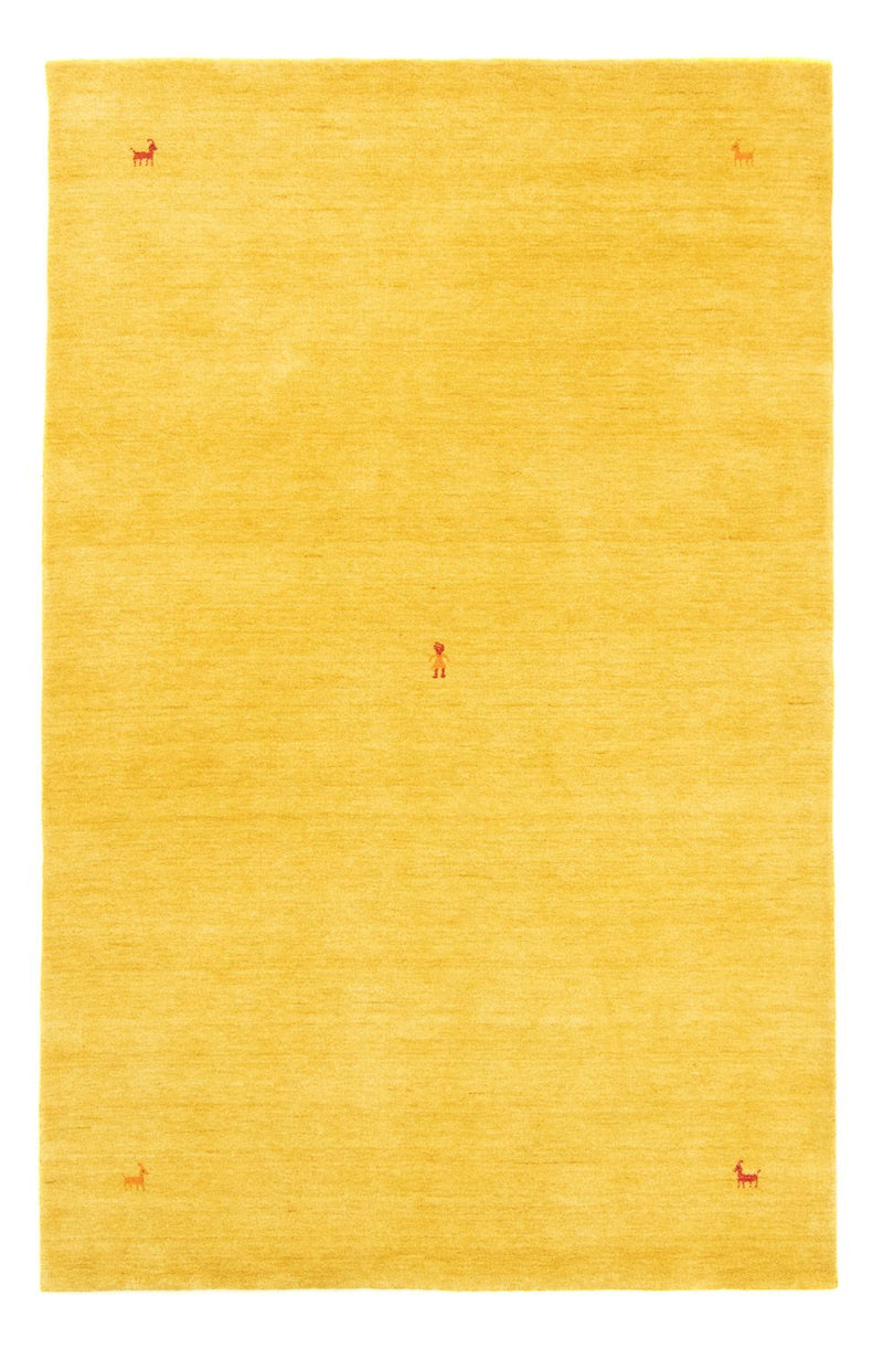 Gabbeh-matta - Softy - 300 x 250 cm - guld