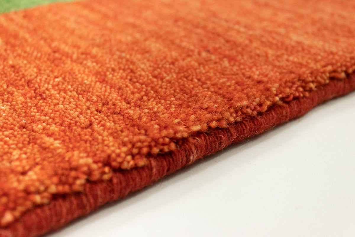 Gabbeh-matta - Indus - 300 x 250 cm - grön