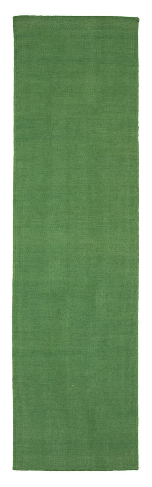 Kelim matta - trendig - 160 x 90 cm - grön