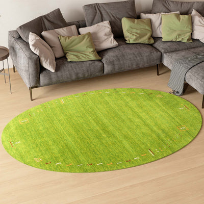 Gabbeh-matta - Indus - Fenth - oval