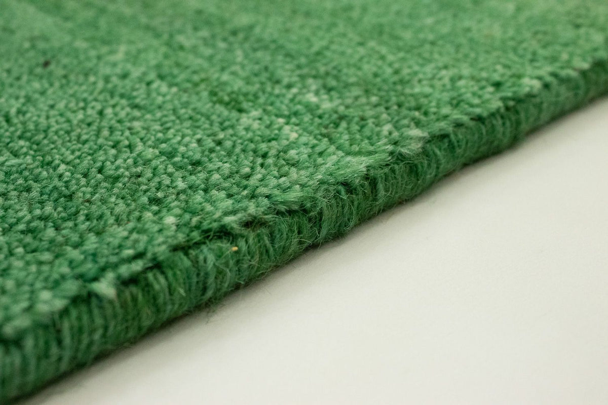 Runner Gabbeh-matta - Indus - 200 x 80 cm - grön