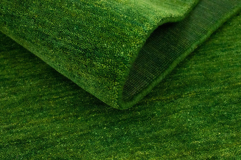 Runner Gabbeh-matta - Indus - 200 x 80 cm - grön