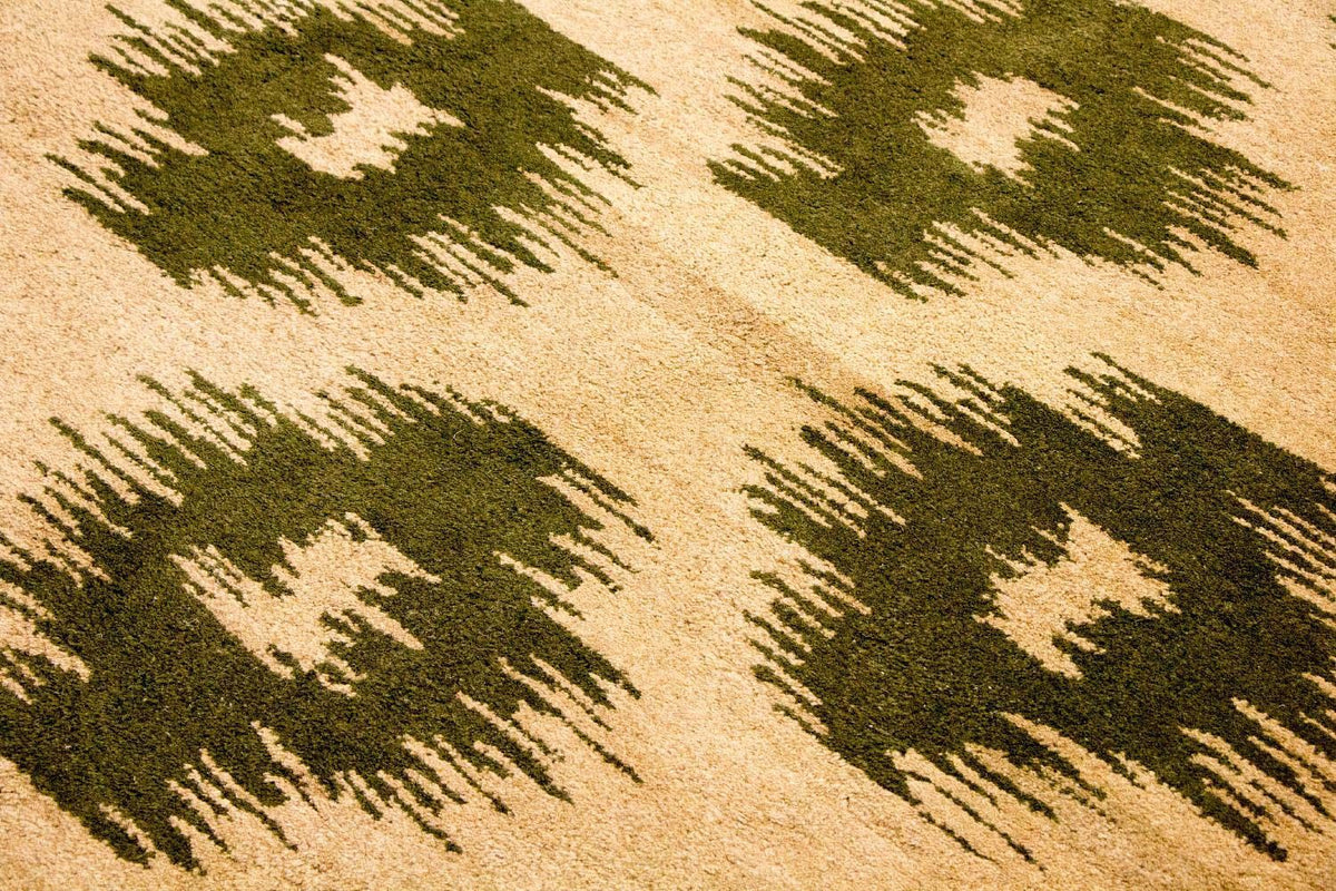 Ullmatta - 240 x 155 cm - grön