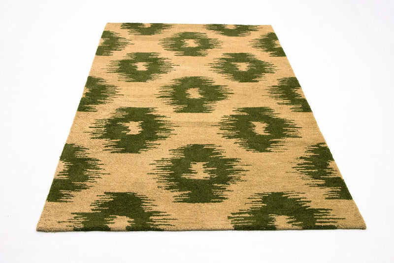 Ullmatta - 240 x 155 cm - grön