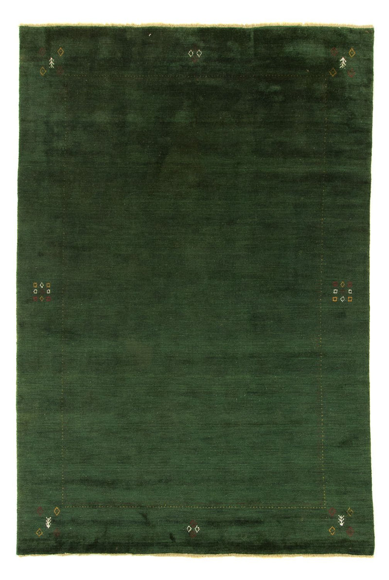 Gabbeh-matta - Indus - 300 x 200 cm - mörkgrön