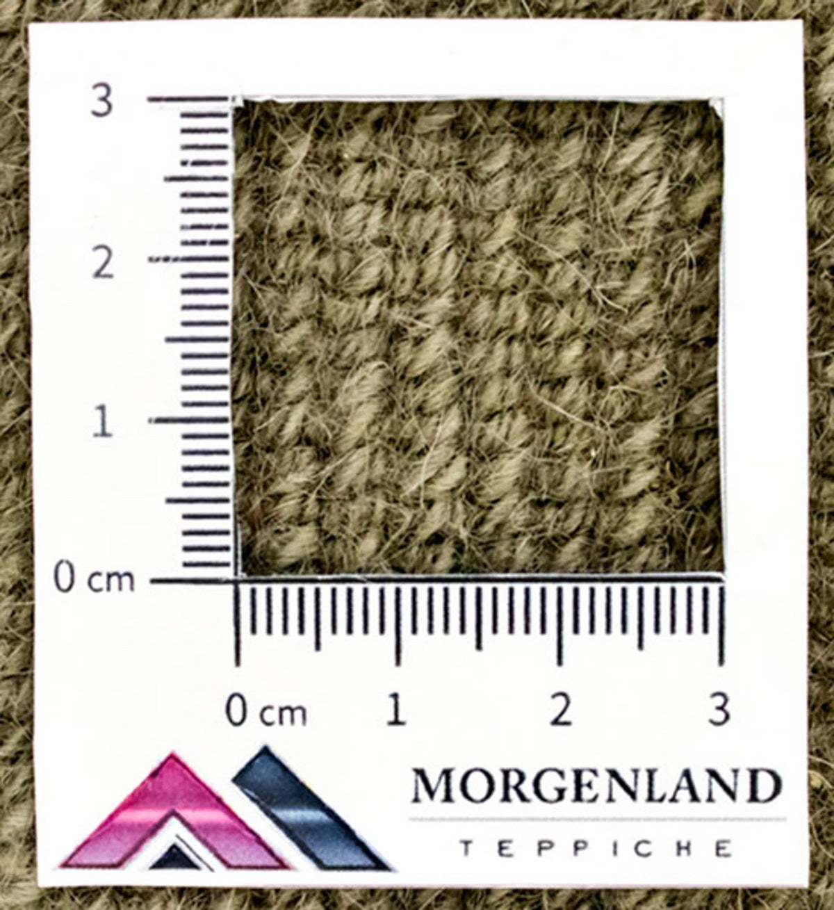 Nepal mattan - 244 x 180 cm - brun