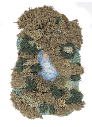 Ullmatta särskild form  - 150 x 90 cm - flerfärgad