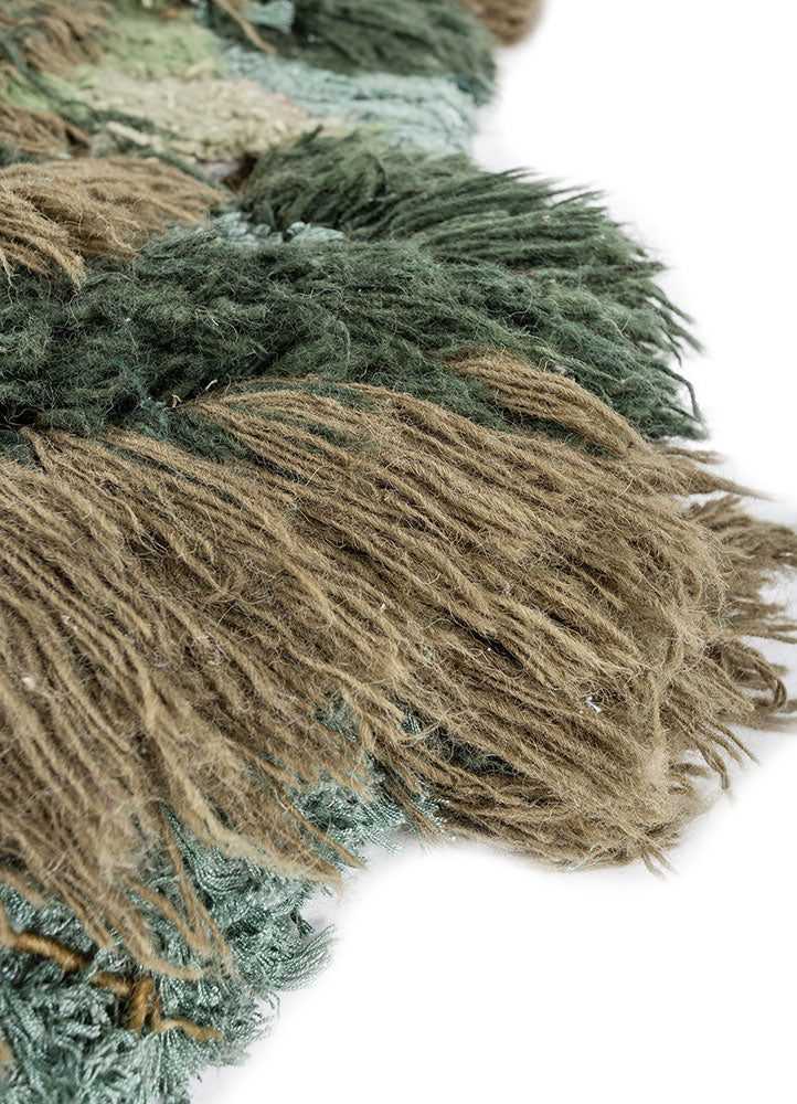 Ullmatta särskild form  - 150 x 90 cm - flerfärgad